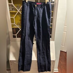 Lily Pulitzer size 4 linen pants